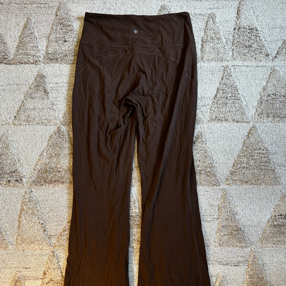 Lululemon Grove Pants size 12 brown